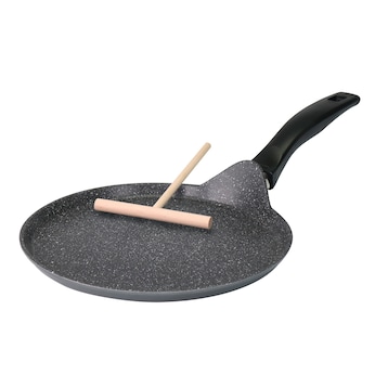 STONELINE Crepe Pfanne 25 cm | Schwarz