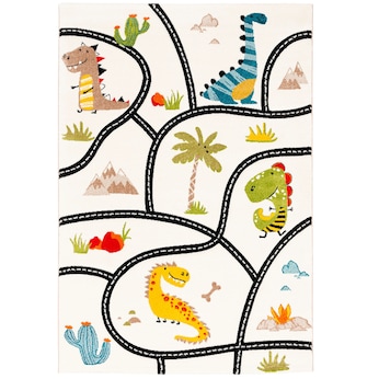 Kinder Teppich Maui Kids Dino Straßenteppich