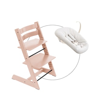 Bundle Treppenhochstuhl inklusive Newbornset Vanilla White