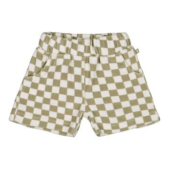 Frottee-Shorts Karo