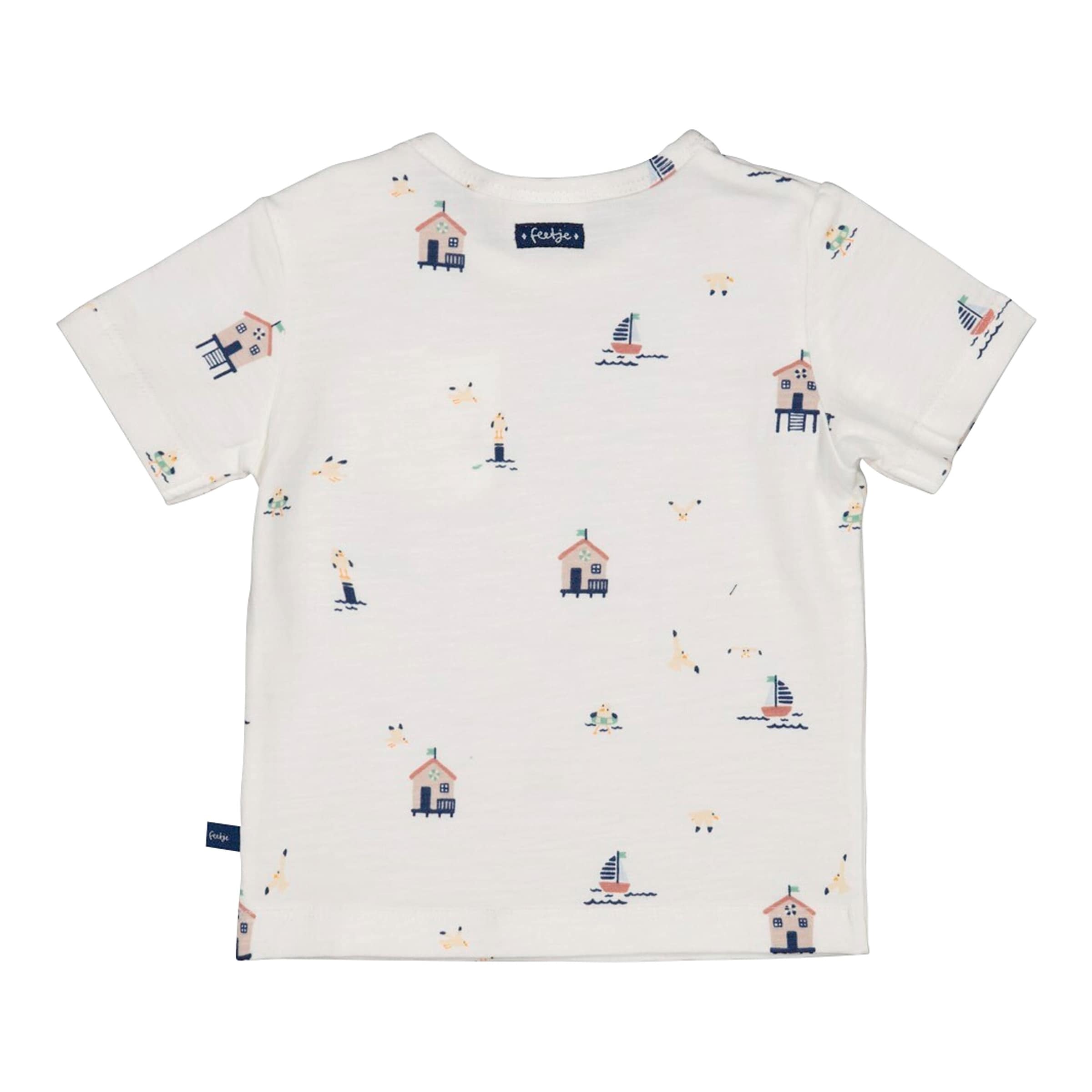 Feetje T-Shirt mit Tasche Maritim