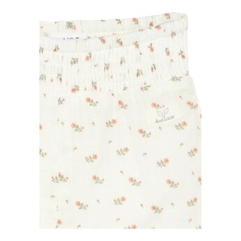 Jogginghose Blumen Leinenoptik