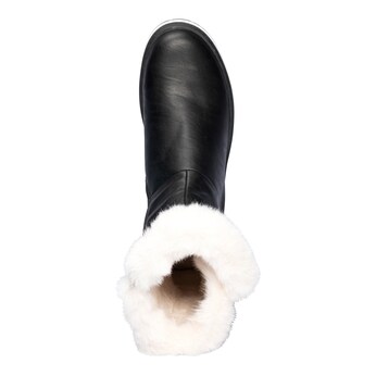 Kuschelstiefel mit Leder „Carina“ 