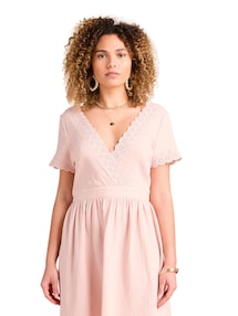 Damen Festkleid Mama-Tochter-Capsule, Bio-Baumwolle