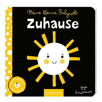 Pappbilderbuch Meine kleine Babywelt: Kontrastbuch Zuhause