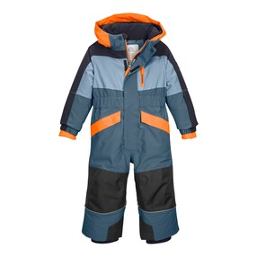 Schneeoverall mit Kapuze Coloblock