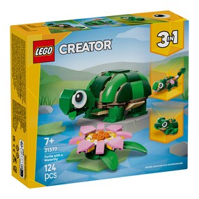 31377 Schildkröte mit Seerose