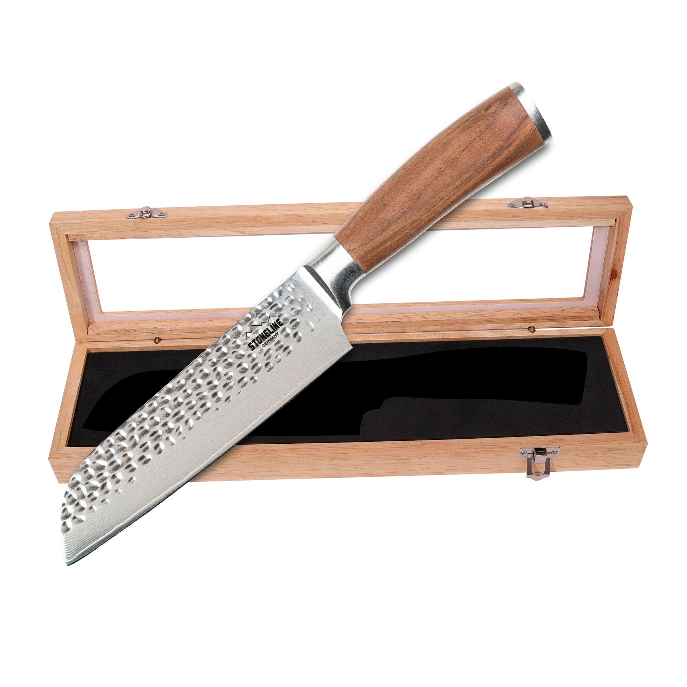 STONELINE® STONELINE Santokumesser 30,5 cm | 67 Lagen Damastmesser