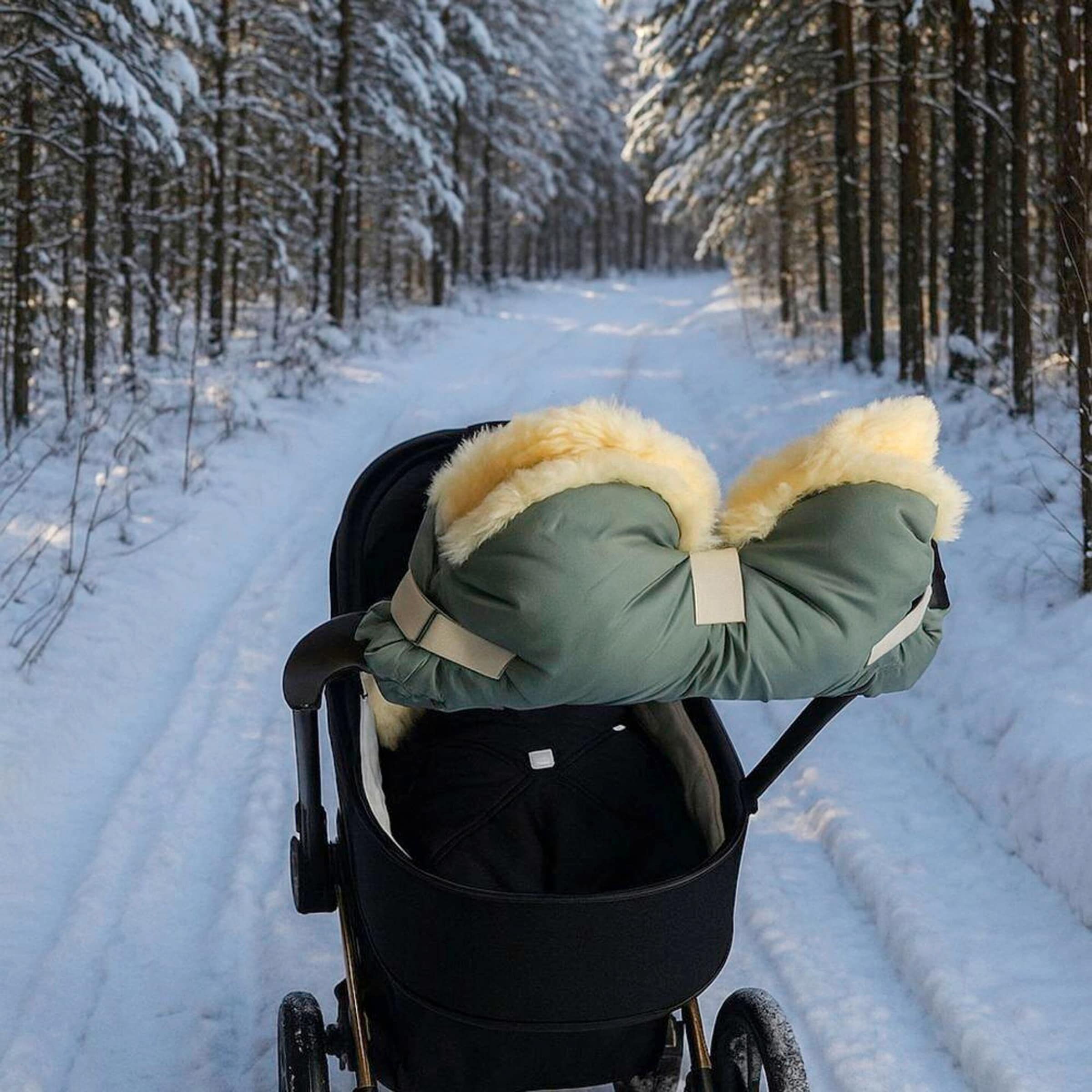 Lammfell-Handwärmer BIG