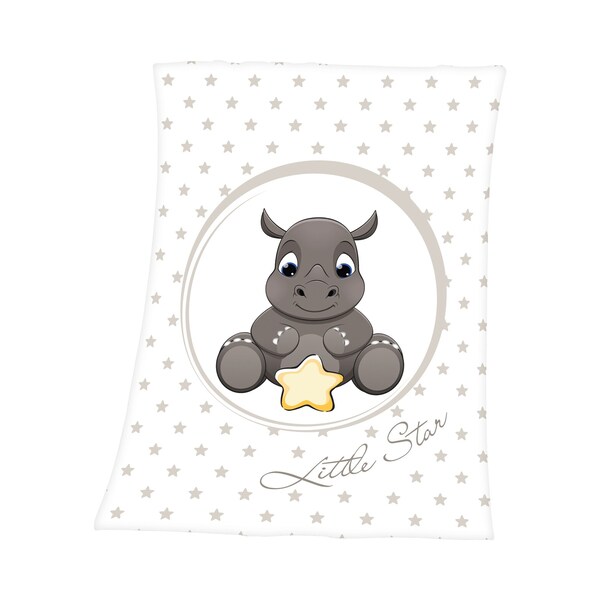 75x100 Babydecke Best Nashorn - Baby | cm baby-walz