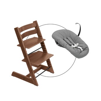 Bundle Treppenhochstuhl inkl. Newbornset Deep Grey
