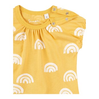Kleid kurzarm Regenbogen