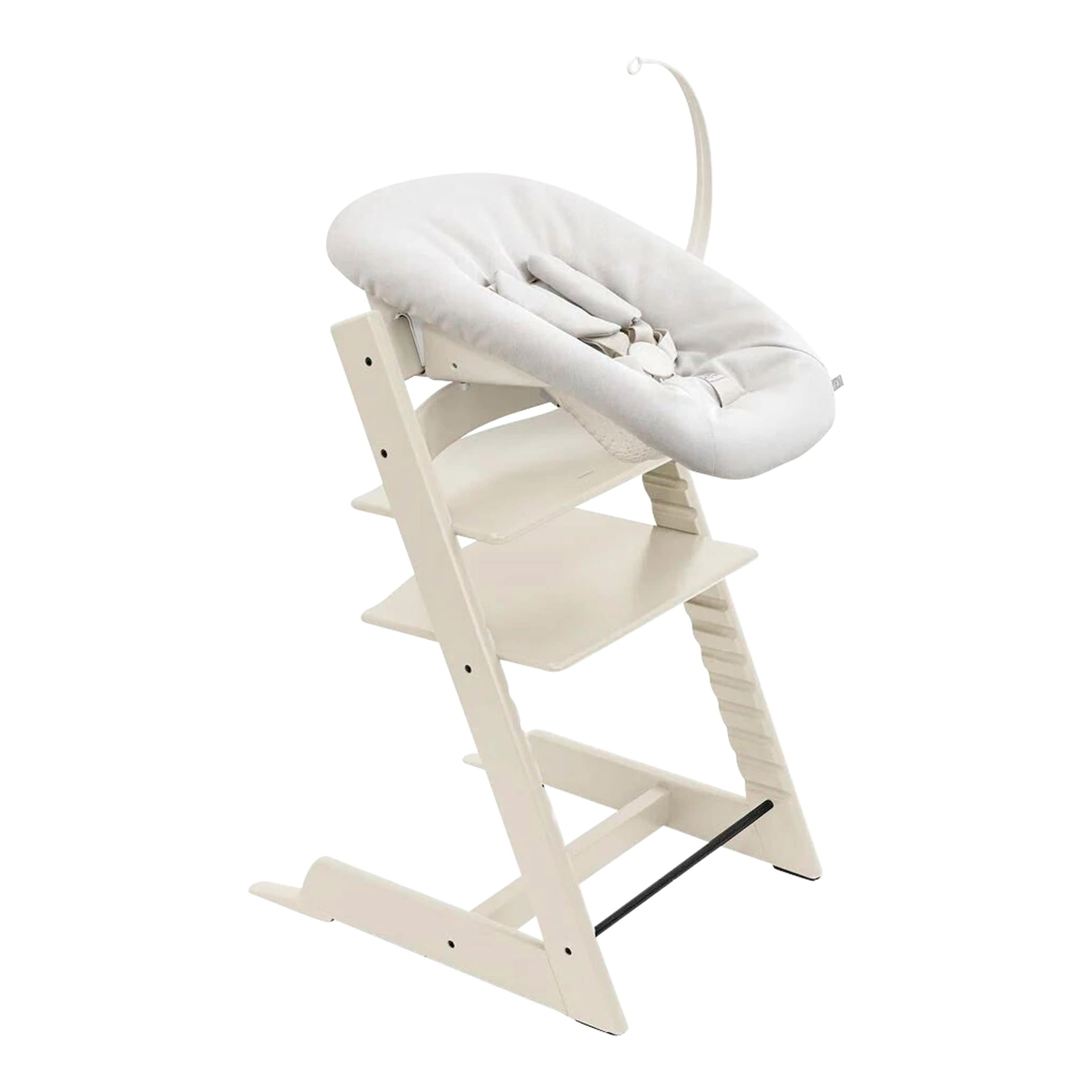 Bundle Treppenhochstuhl inklusive Newbornset Vanilla White & Babyset