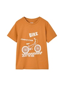 3er-Pack T-Shirts Jungen, Recycling-Baumwolle BASIC