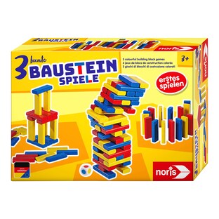 Spiel 3 bunte Bausteinspiele