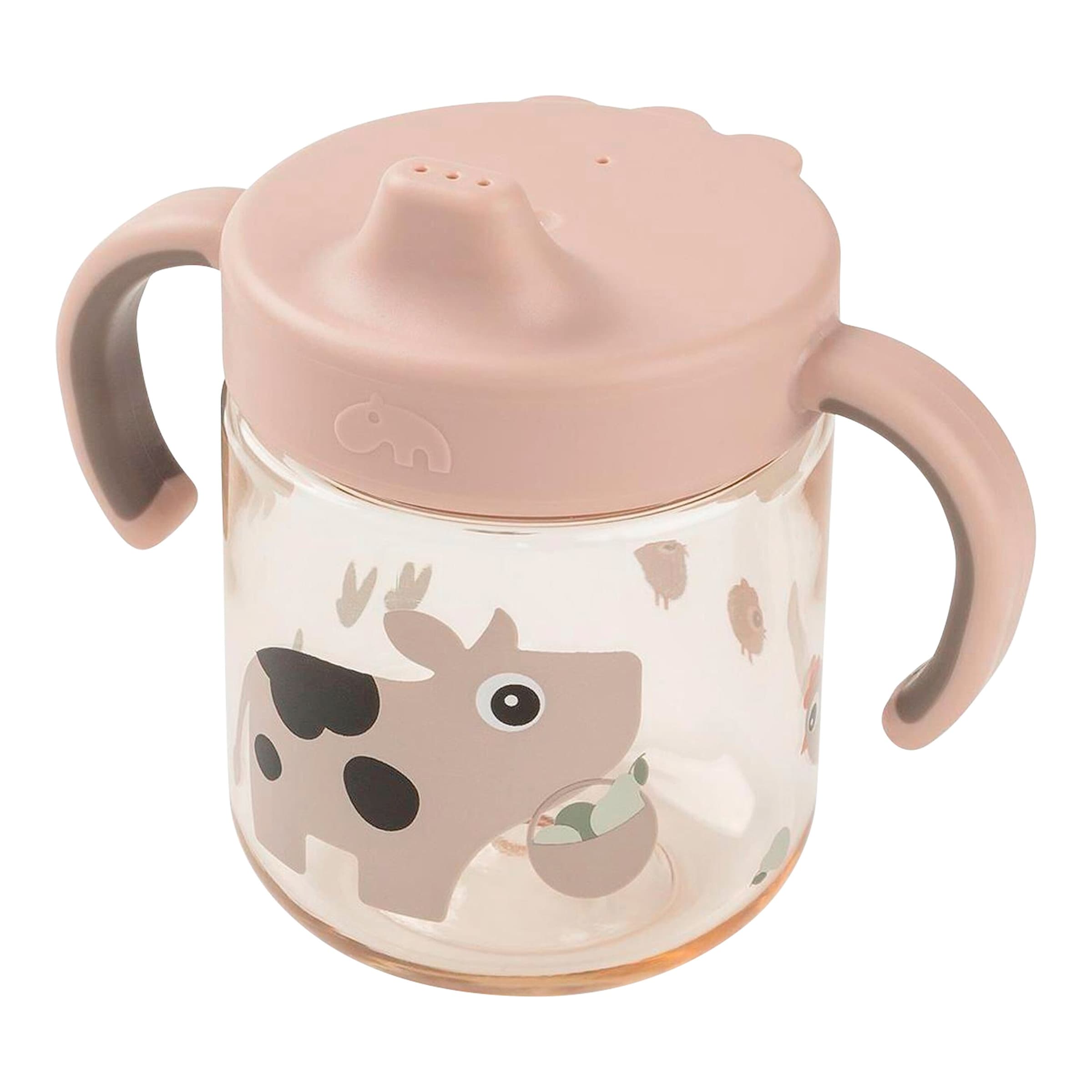 Tasse à bec à 2 anses bébé Done by Deer Tiny farm
