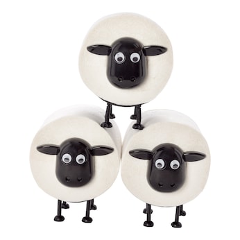 Porte-papier toilette «Wolli», lot de 3