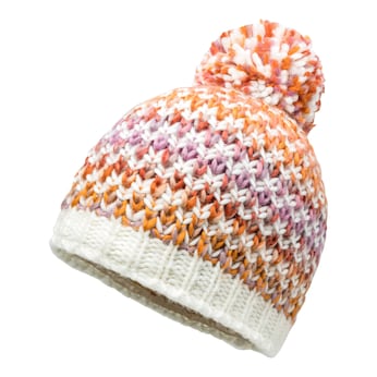 Bonnet en maille avec doublure en satin
