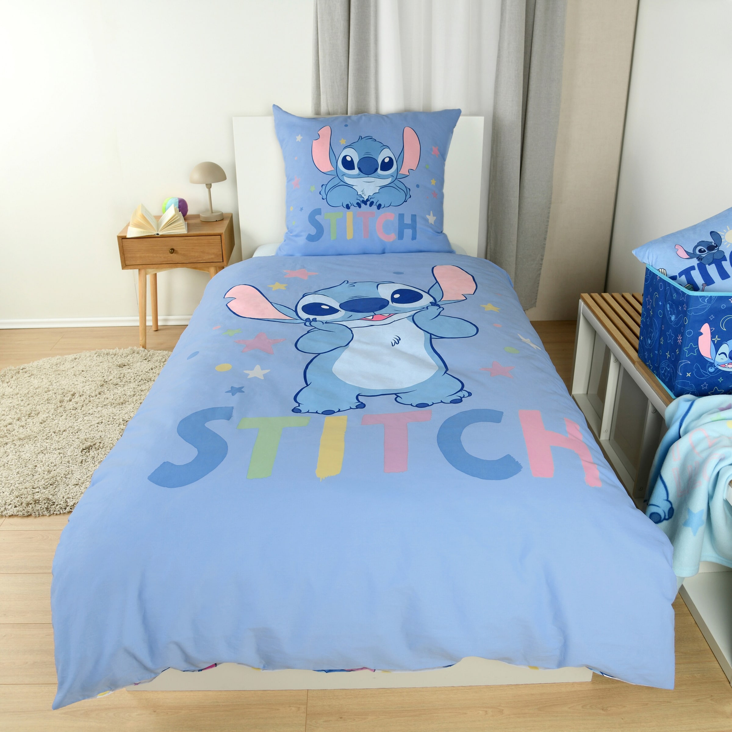 Renforcé Wende-Bettwäsche 80x80 / 135x200 cm