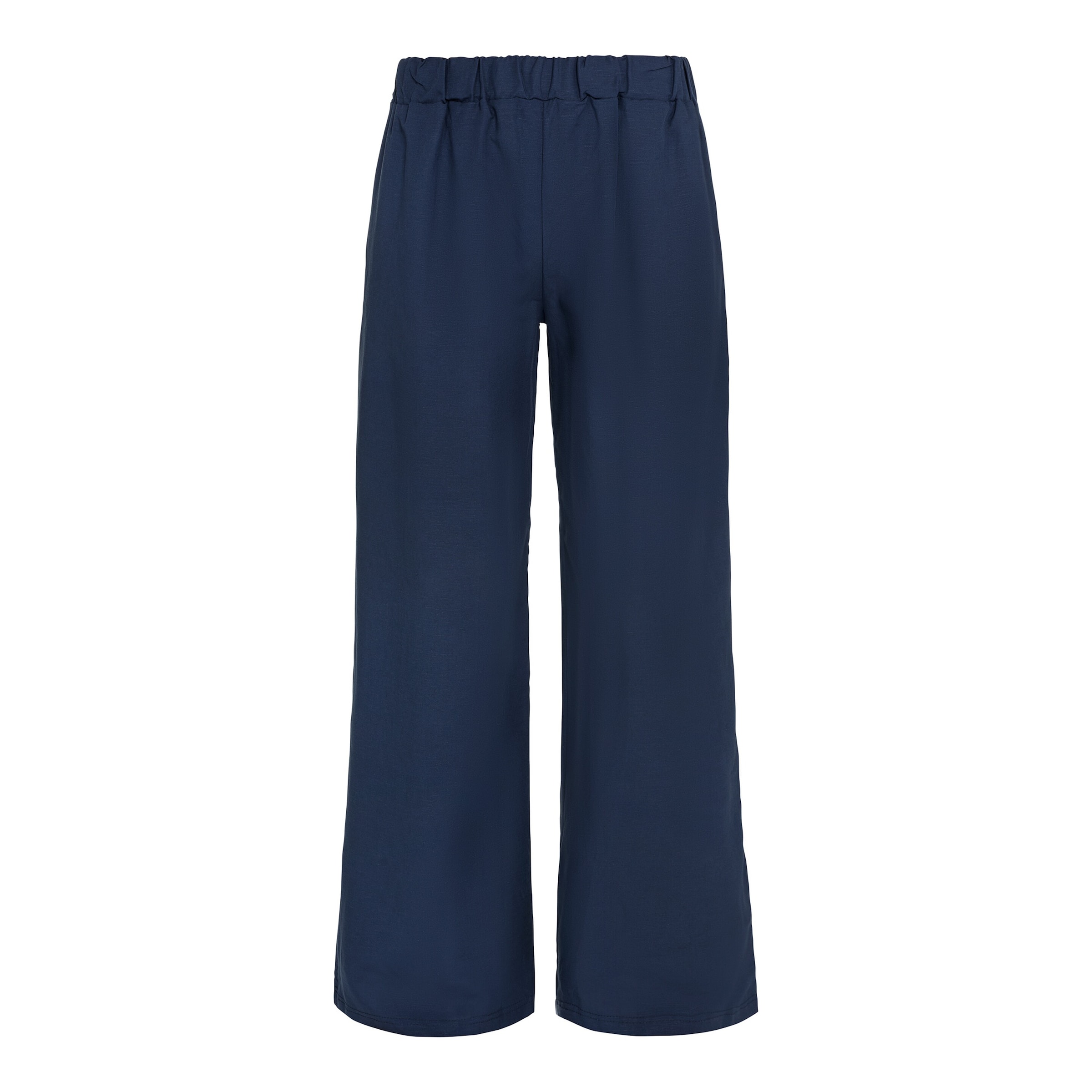 Marlenehose mit Leinen XL blau