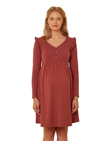 Kurzes Kleid für Schwangerschaft & Stillzeit