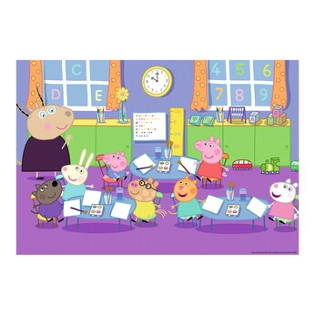 Puzzle - Peppa in der Schule