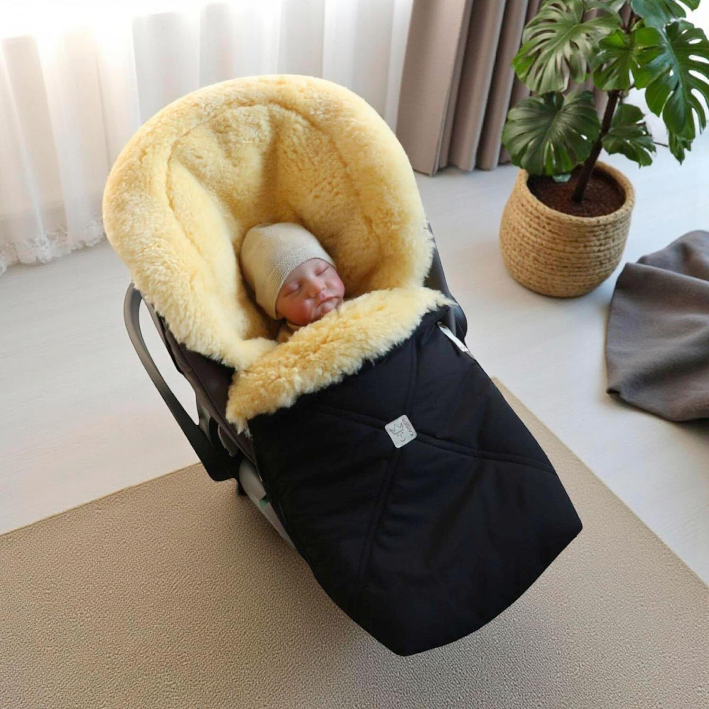 Kaiser Fußsack Emmy Lammfell Babyschalen Fußsack