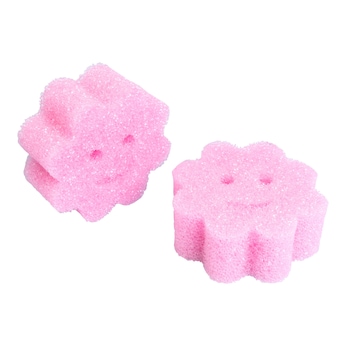 Sponsduo “Scrubby Teddys”, 2 stuks