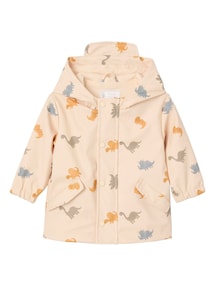 Baby Regenjacke mit Kapuze und Dinosauriern