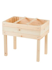 Pflanzkiste aus Holz, Hochbeet
