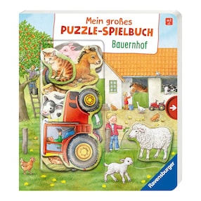 Mein großes Puzzle-Spielbuch Bauernhof