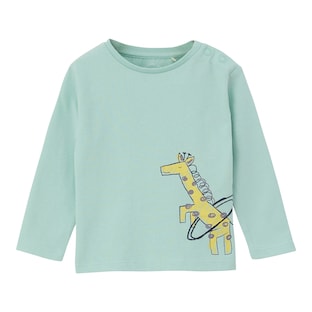 T-shirt à manches longues girafe