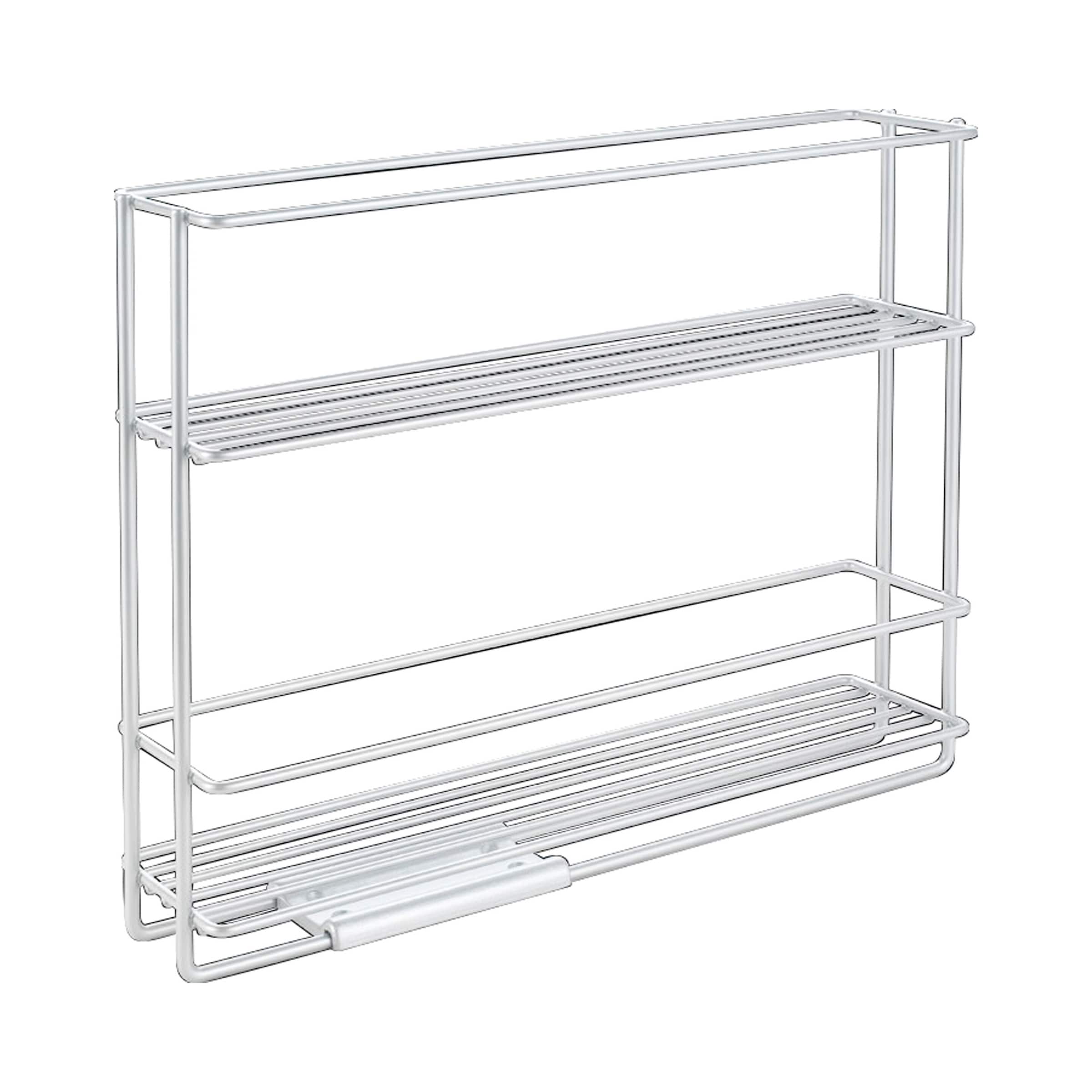 Metaltex Gewürzregal, Ausziehbar Silber 2Kg