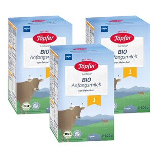 Bundle 3er-Pack Bio Anfangsmilch 1 à 600g