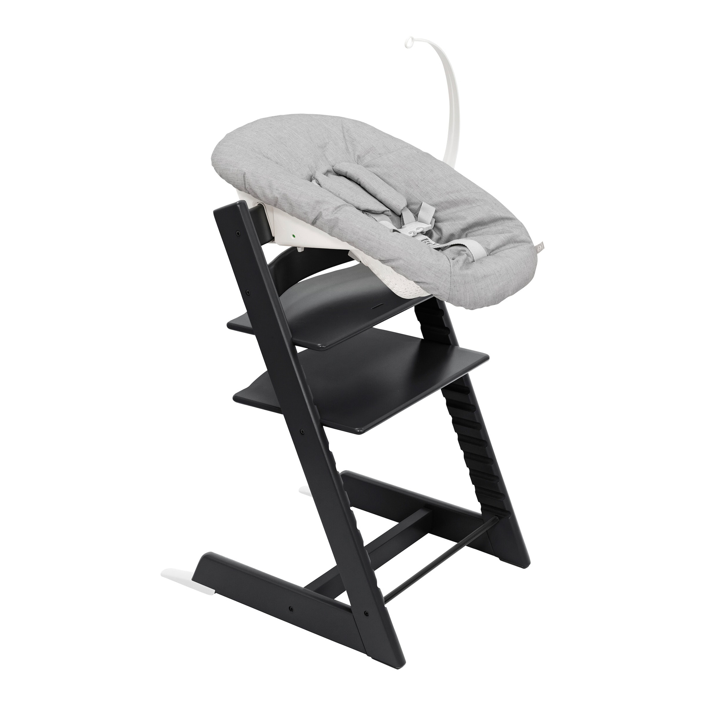 Bundle Treppenhochstuhl inkl. Newbornset Light Grey & Babyset