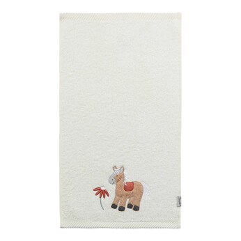 2-tlg. Geschenkset mit Rassel und Handtuch Pferd Sunny