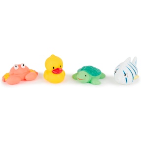 Badespielzeug Baby 4er Set  - ab 12 Monate