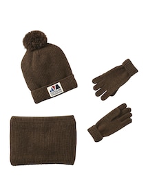 Jungen Set: Mütze, Snood und Handschuhe OUTDOOR