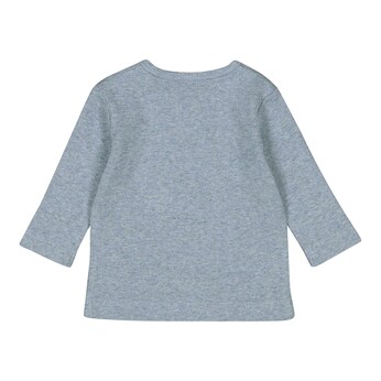 Shirt langarm Rippqualität