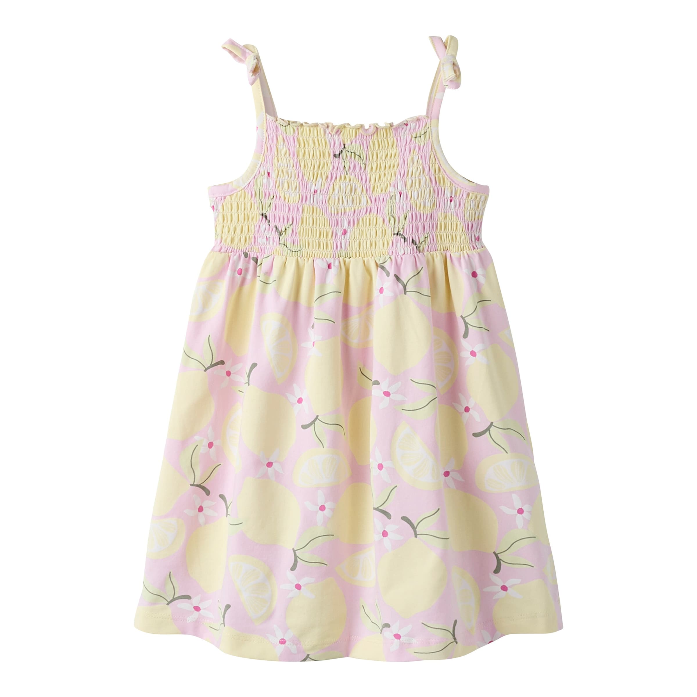 Name It Kleid ohne Arm Zitronen