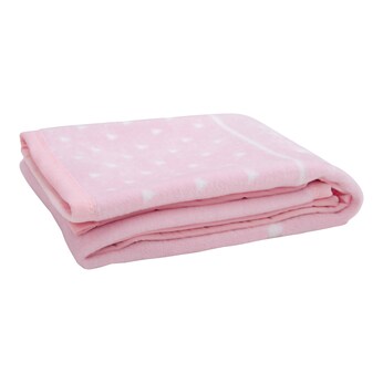 Babydecke Unicade mit Namen 75x100 cm