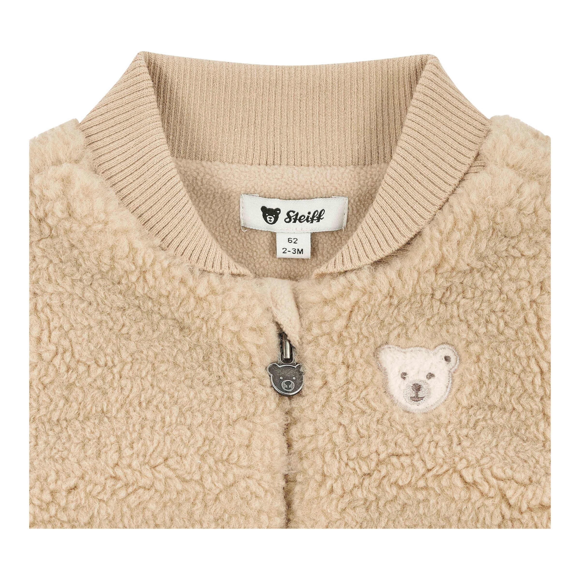 Plüschjacke Bär