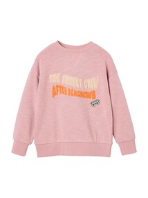 Sweatshirt mit Bouclé-Motiv Jungen