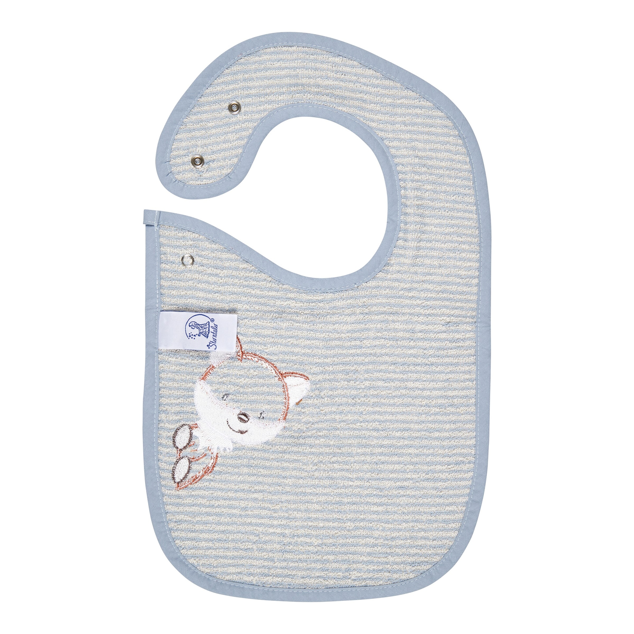 Lätzchen mit Druckknopf