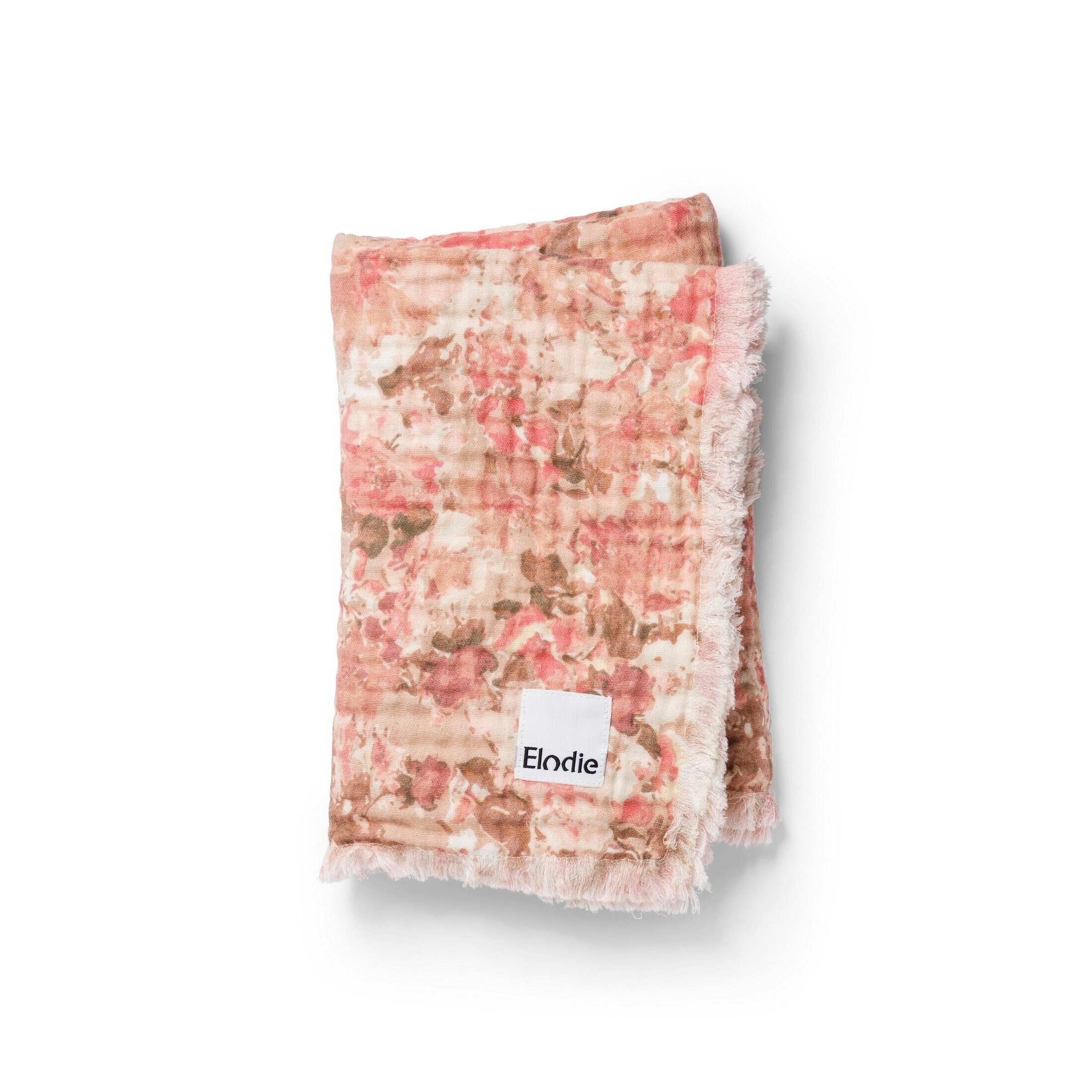 Elodie Soft Cotton Decke - River Rose
