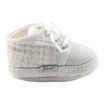 Baby-Schnürschuhe Musselin