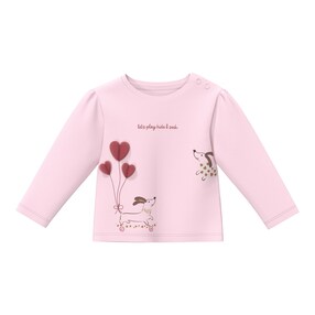 T-shirt à manches longues chiens ballons