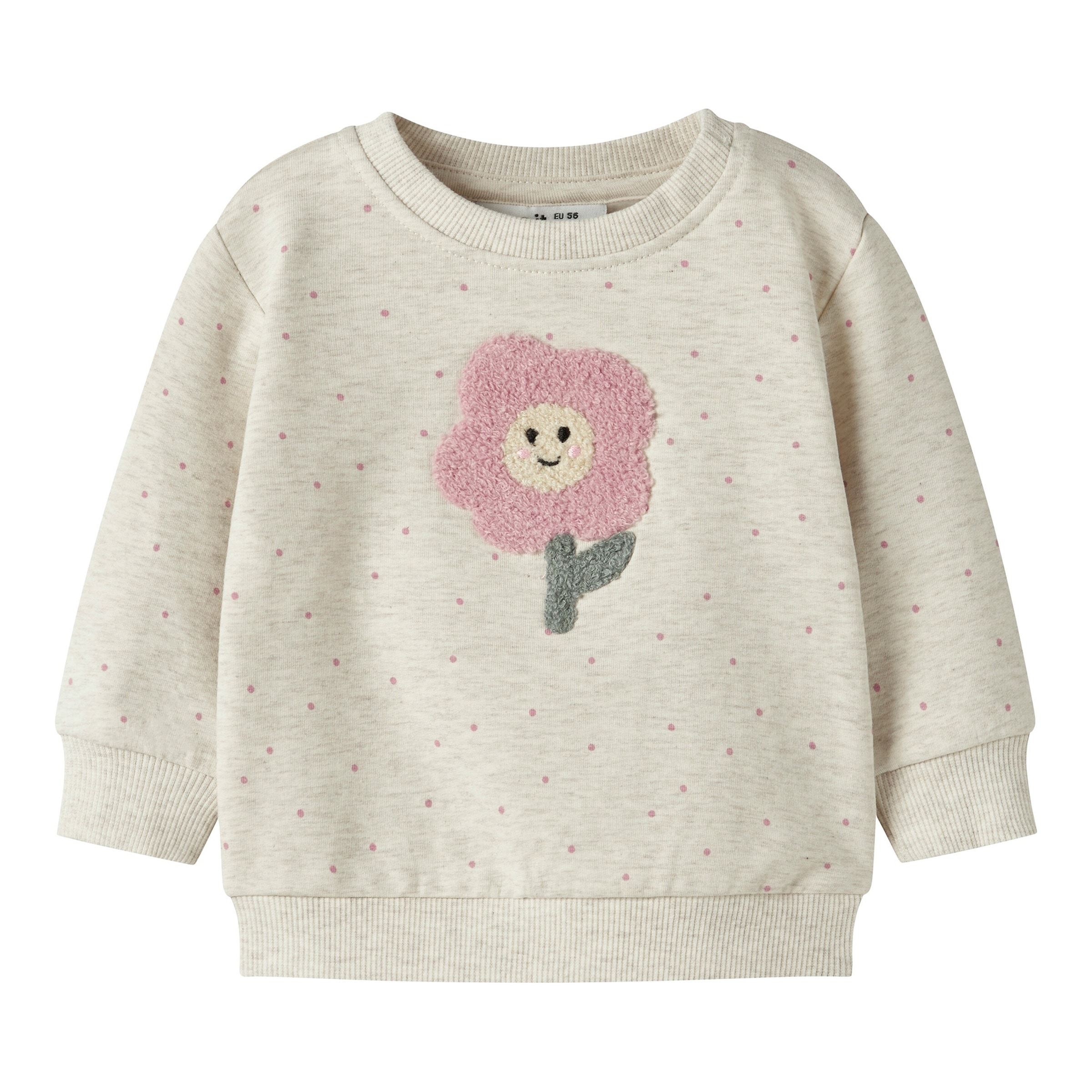 Name It Sweatshirt Blume Punkte