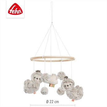 Holz-Mobile Faultier 22cm