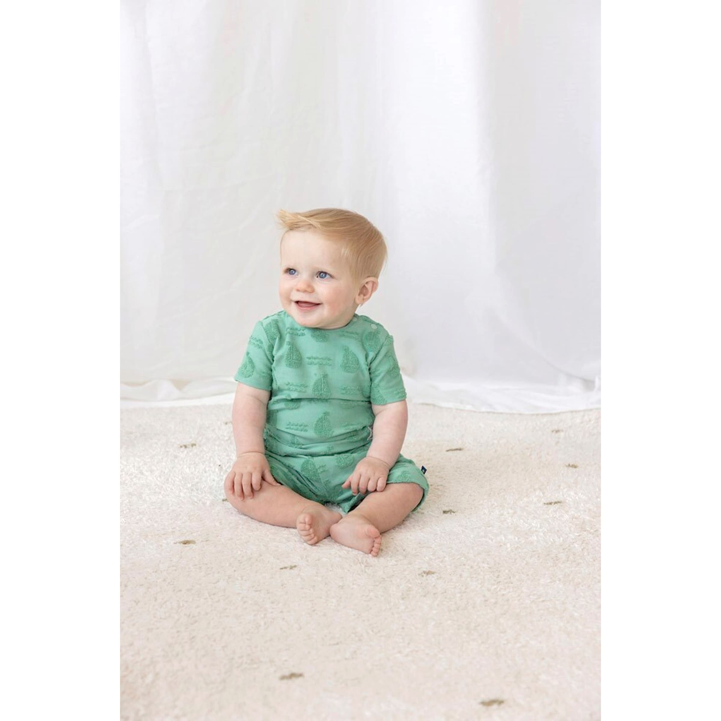 Frottee-T-Shirt Segelboote